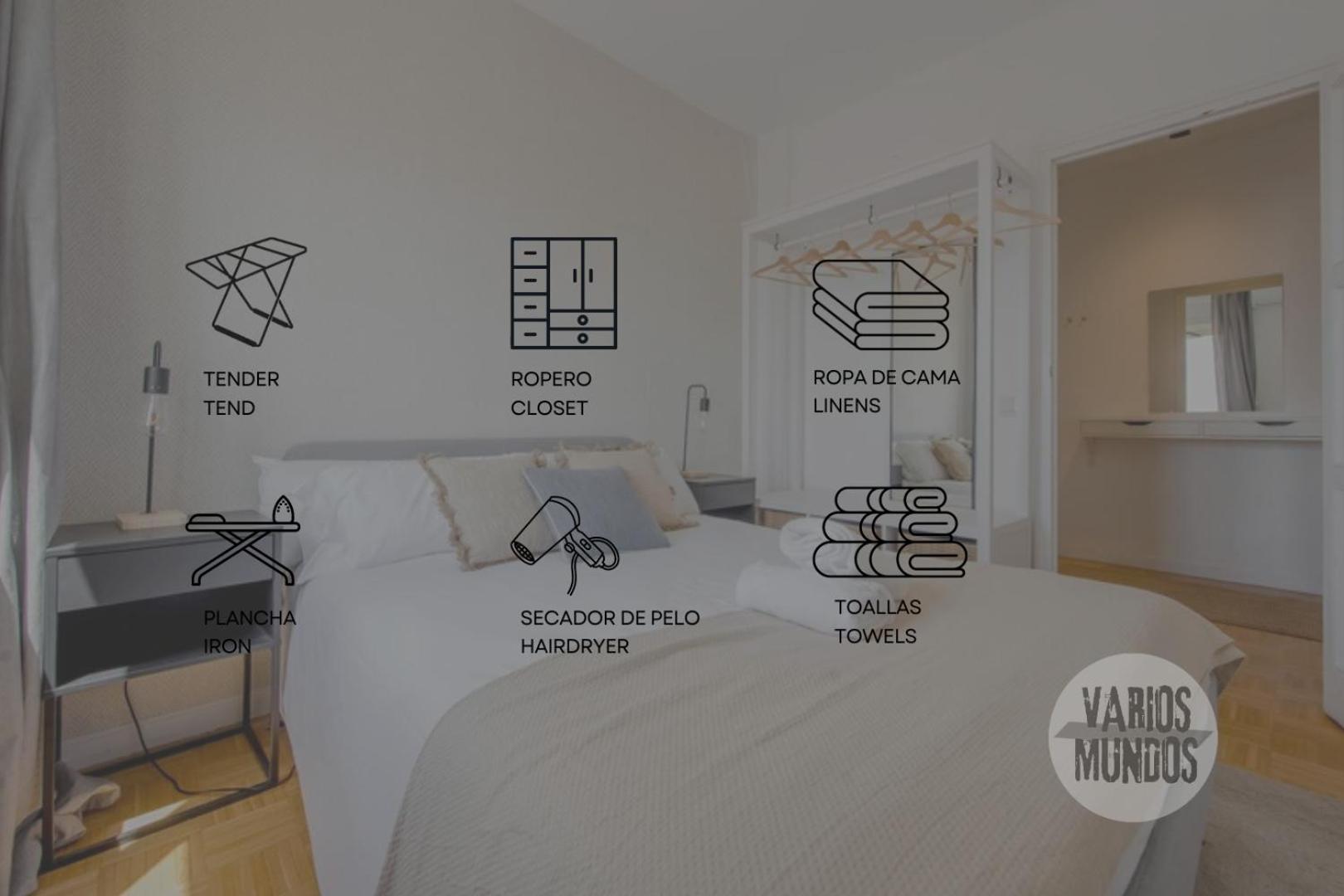 New Apt Para 7Pax En El Corazon De Madrid-Centro Esterno foto